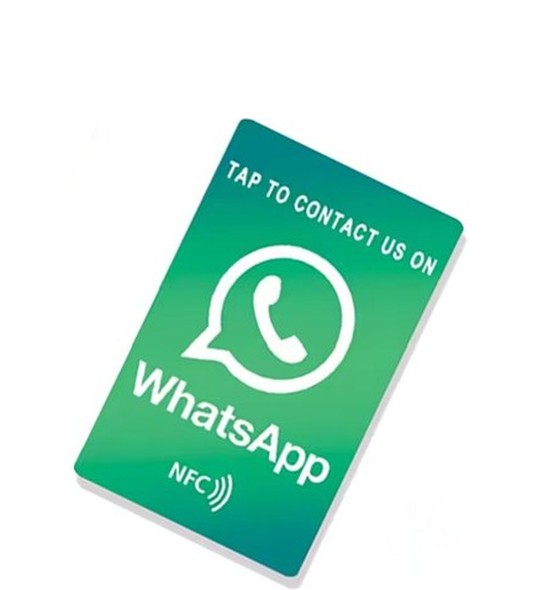WhatsApp NFC Karte