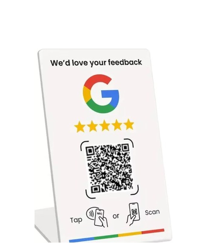 Google Review Ständer